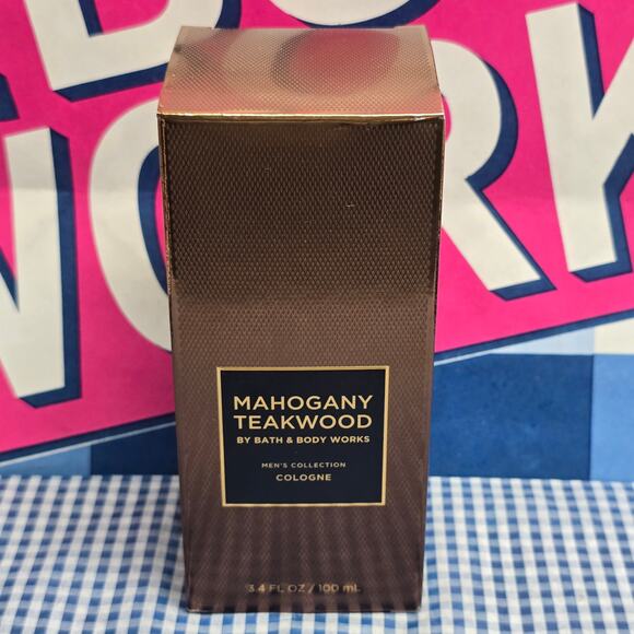 BBW Mahogany Teakwood Men's Collection Cologne 3.4 FL Oz. - Picture 1 of 2